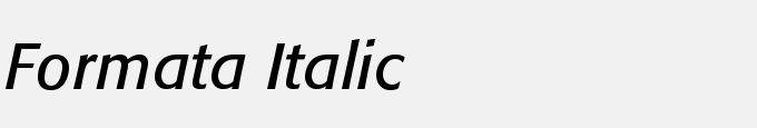 Formata Italic